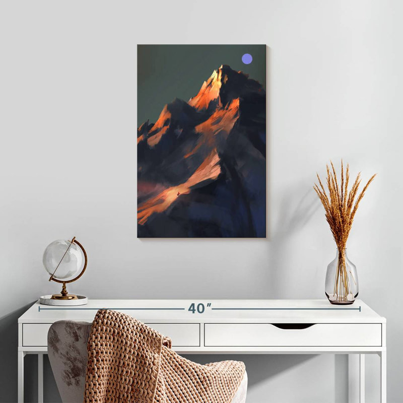 Alvord Mountain Shadow, 24" H x 16" W
