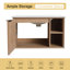 Meuble-lavabo mural simple 30 po Wexar