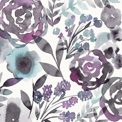 Blooming Plum Garden II by Diane Kappa - Wrapped Canvas Painting