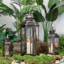 Metal Tabletop Lantern