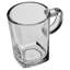Glass Espresso Cup and Saucer