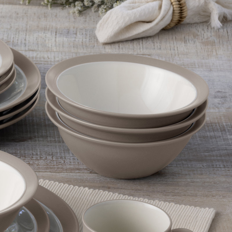 Noritake Colorwave Curve Soup/Cereals, 7", 22 Oz., Sand