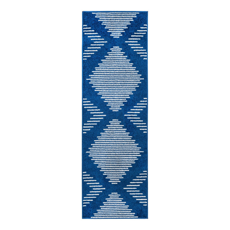 Geometric Indoor Rug, Runner 2' x 6'1"