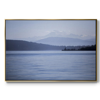 Bleu sérénité - imprimé