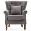 74.93Cm Wide Tufted Wingback Chair-502174674