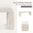 Steve Boucle Waterfall Bench-870828077-870828076