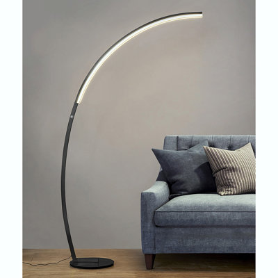 Taneytown 76'' LED Arched Floor Lamp