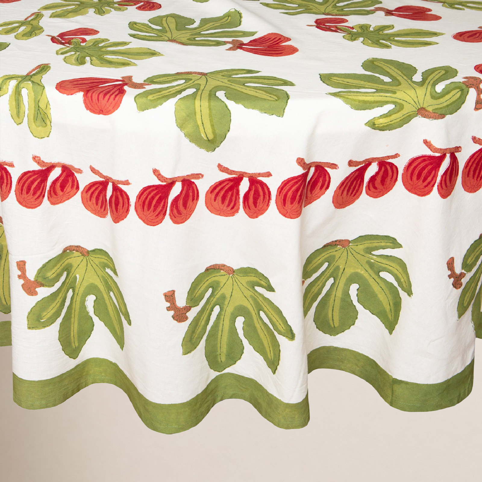Debarata Floral Tablecloth, 70" x 70"