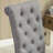 Solid Wood Tufted Parsons Dining Chair-114326715