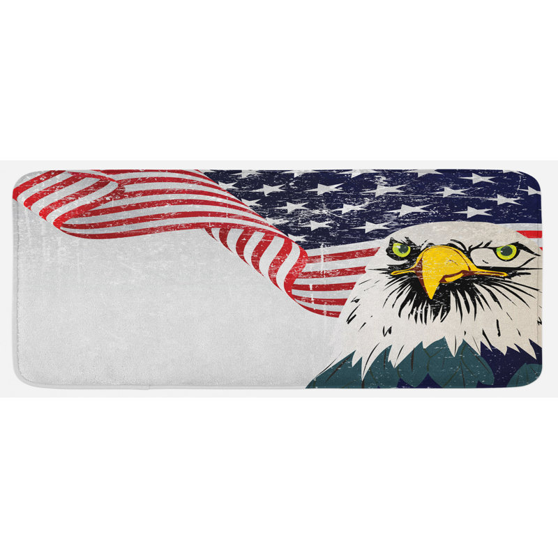 Tapis de cuisine american flag