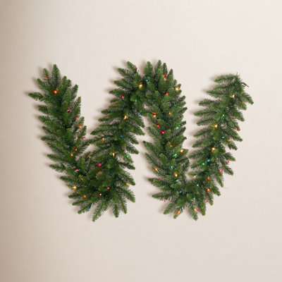 Peabody 600" Pre-Lit Christmas Garland