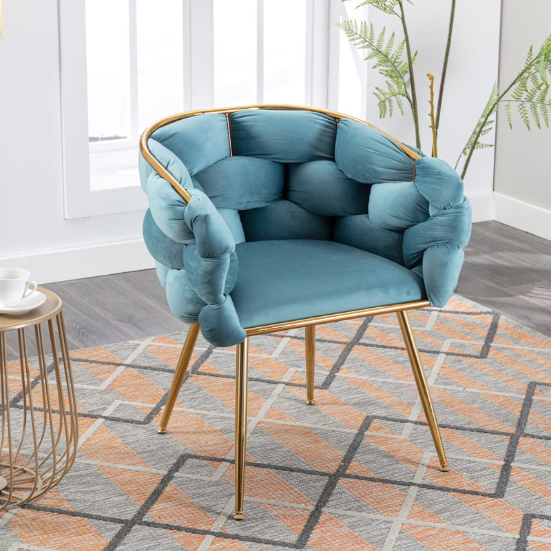 Chaise d'appoint Sereda Luxury Leisure, Bleu