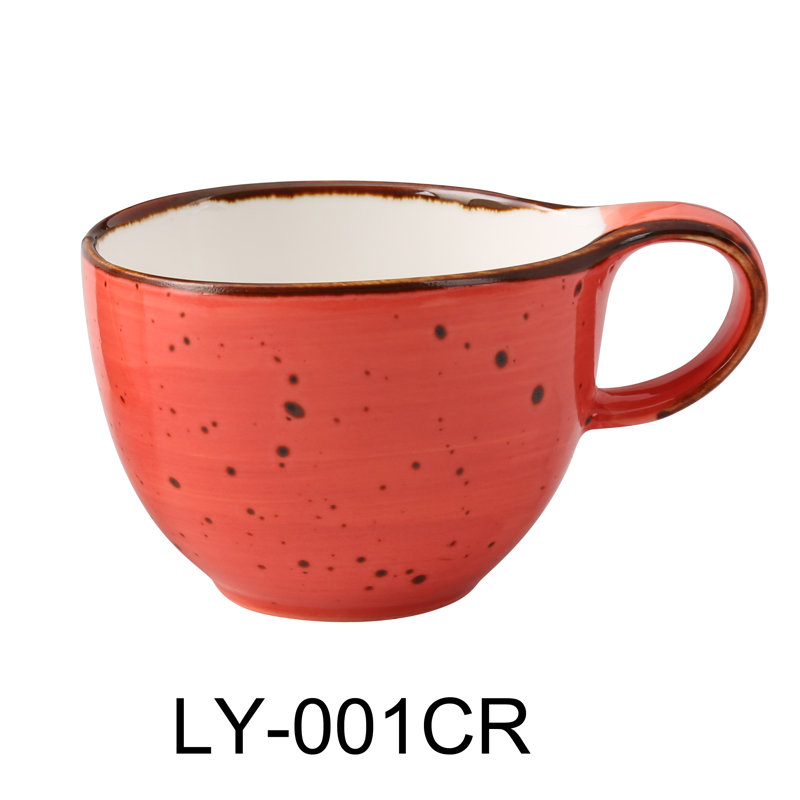 Lyon Teacup, Coral
