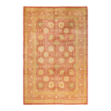 Classic One-of-a-Kind 6' 3" X 9' 6" Hand Knotted Area Rug