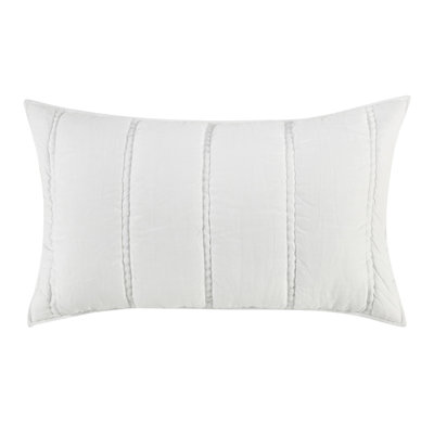 Rowen Sustainable Fabric Beige Standard Sham