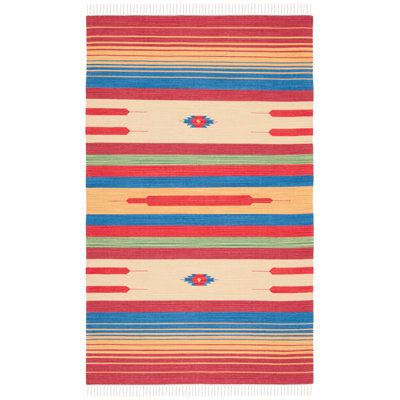 Barefield Hand Woven Southwestern Area Rug