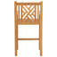 Outdoor Teak Bar Stool