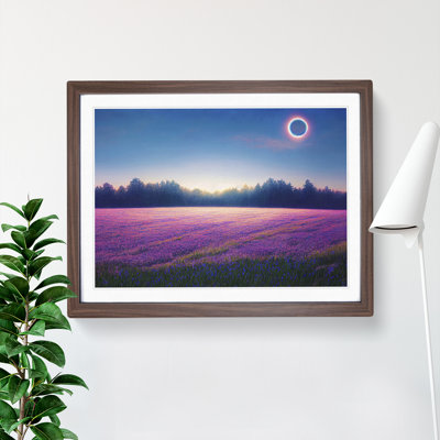 Wild Bluebell Field - Framed Print