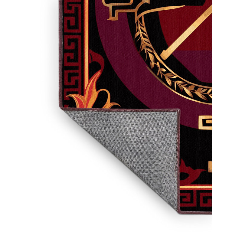 Celestial Brocade Rug, Round 8'