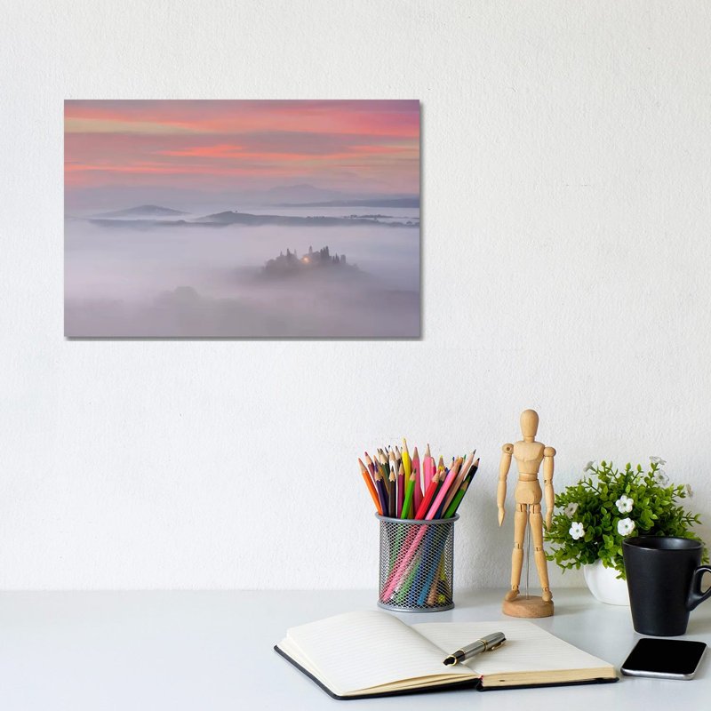 Spring In Tuscany XI by Daniel Kordan - Wrapped Canvas Print, 20.32 cm H x 30.48 cm W