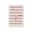 «Pink Bauhaus Minimalist Circuitry I», toile tendue-2029767598