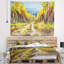Tapisserie d'automne golden landscape-28482786