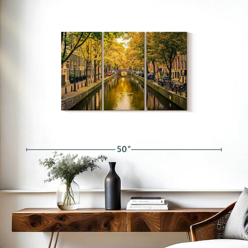 Lilie Bridge sur le canal d'Am Amsterdam, H 20 po x l 33 po