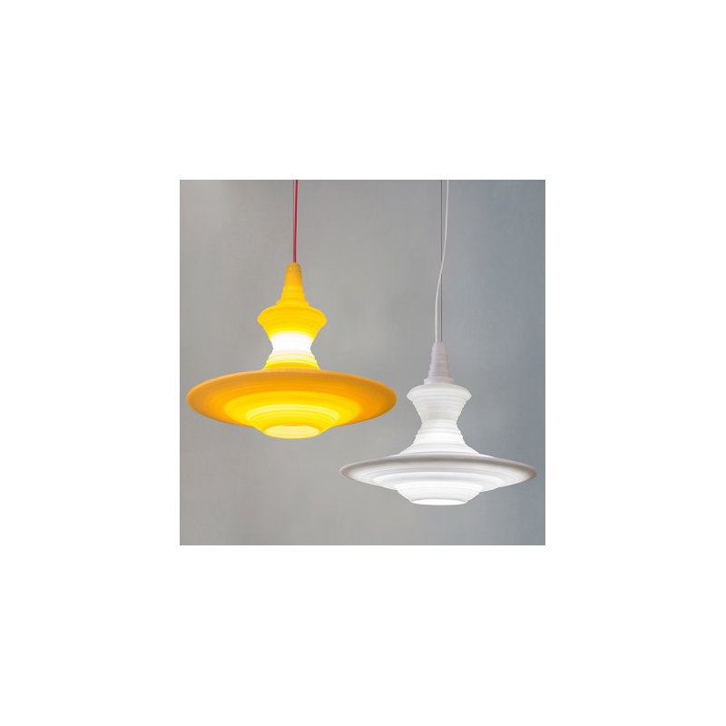 Stupa 1 - Light Chandelier, Yellow