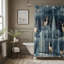 Christmas Past - Rideau de douche Premium-635781298