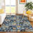 Machine Washable Indoor/Outdoor Chantille ACN2553 Patchwork Rug-1617704157-1617704156