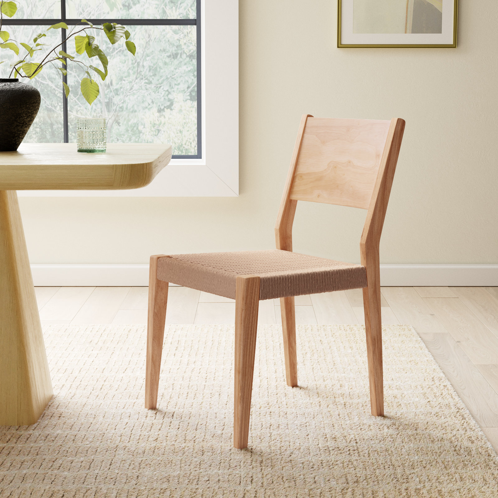 Corrine Side Chair, Natural