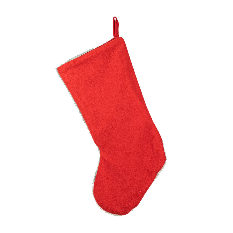 19.00"L Hooked Stocking, Fox
