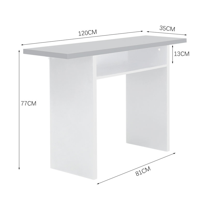 Bernadeta 120cm Console Table, Grey