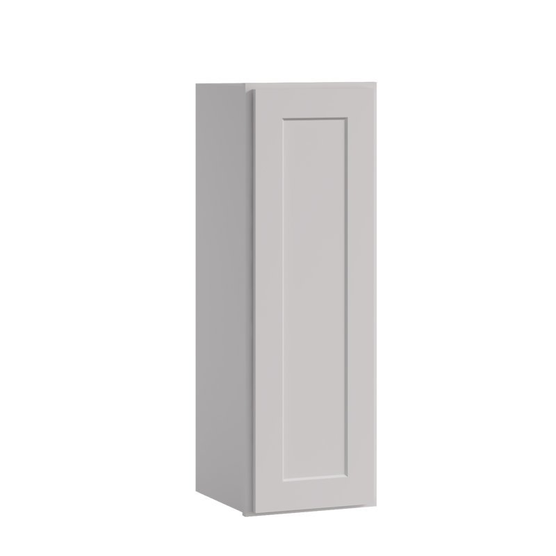 HOMEIBRO Meuble mural standard Shaker en contreplaqué, prêt à assembler, 30,5 cm (L) x 30,5 cm (P) x 91,5 cm (H), couleur gris tourterelle