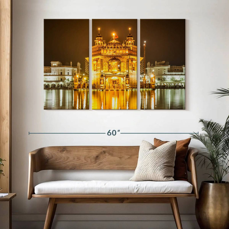 Nicci Golden Temple, H 32 po x l 50 po