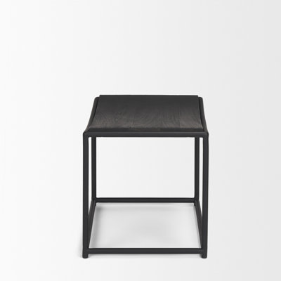 Galina Wood Seat Accent Stool