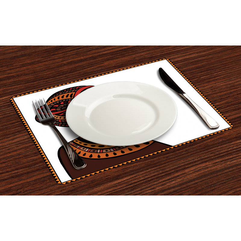 Mccartney African Exotic Totem Placemat