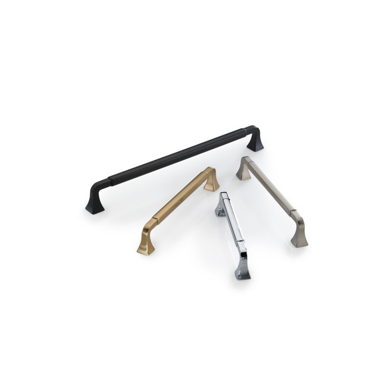Franklin Cabinet Pull, Black, 6 5/16″