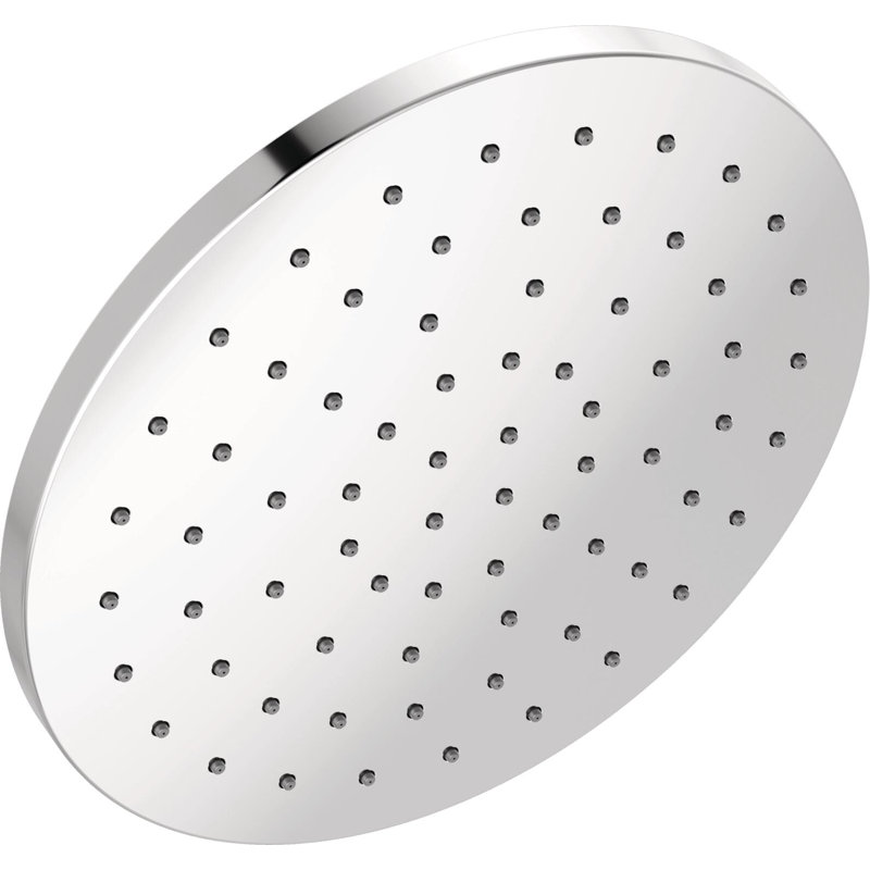 Rain Shower Head, 10 Inch Metal Large Rainfall Shower Head 2.5 GPM Chrome, 2.5 GPM, Lumicoat Chrome