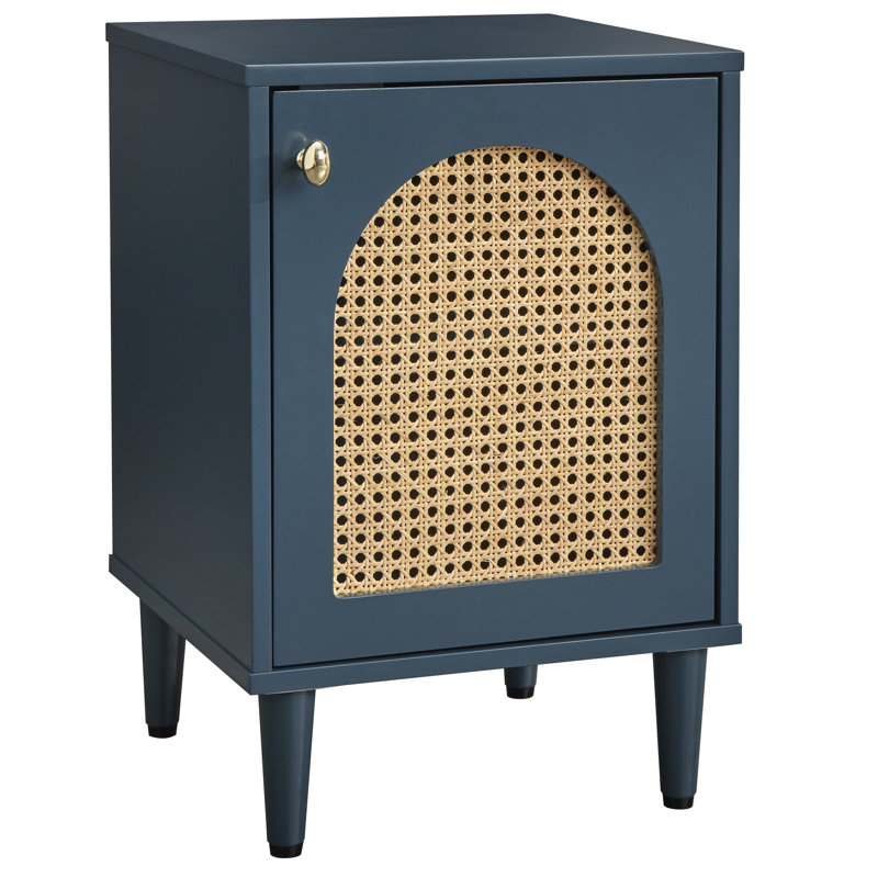  Cortavious Nightstand, Midnight Blue