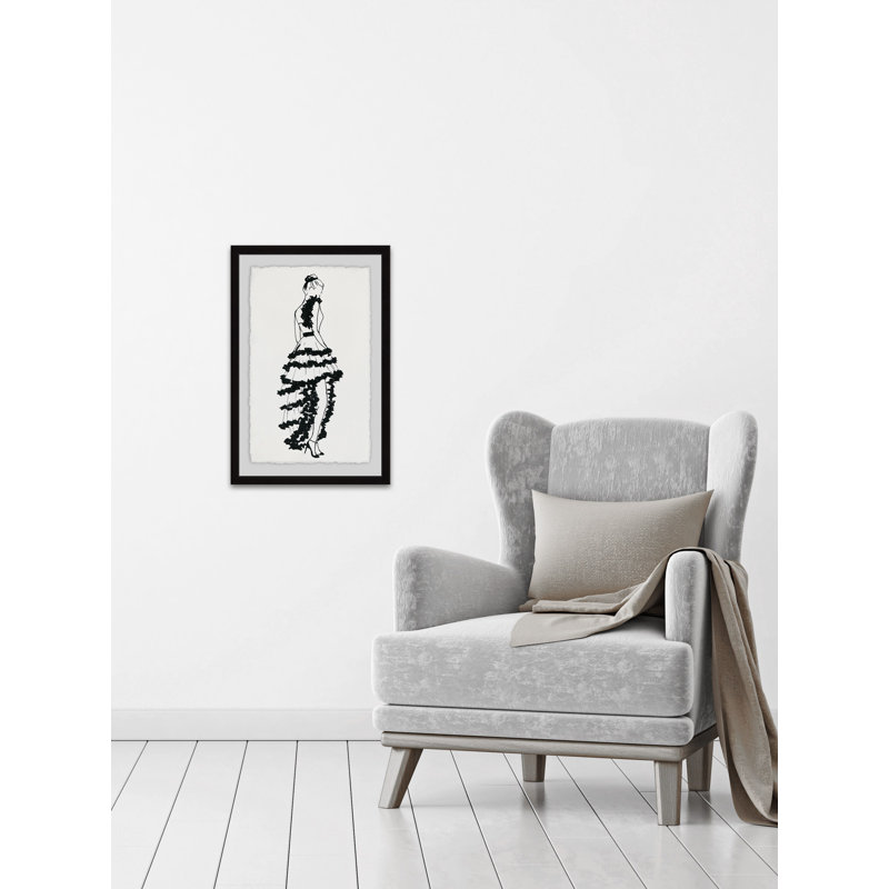 Flamenco Vogue - Single Picture Frame Print, 91 cm H x 61 cm W