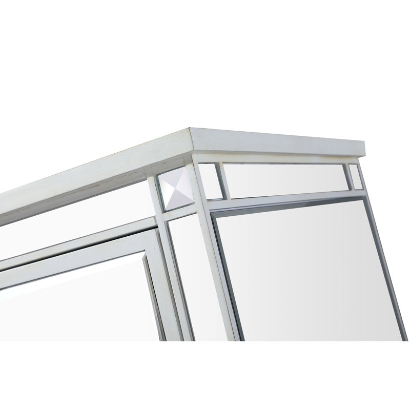 Armoire SPARKS Sparks, Miroir / blanc antique