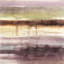 Rayures - art abstrait sur toile brun pour la décoration intérieure
