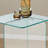 Glass Side Table Small Endtable-749827451