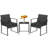 Marylea 2 - Person Patio Conversation Set with Cushions-1236644969