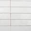Valenza 2x16 Soft White Ceramic Zellige Subway Wall Tile (10.76 sq ft/case) - 50 Pack-116656790