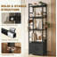39.01 cm W Storage Rack