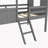 Emera Low Loft House Bed With Guardrails-1659283530