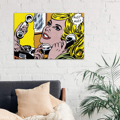 Alo by Toni Sanchez - Wrapped Canvas Print