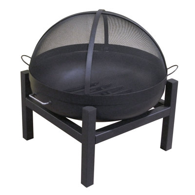 Tucca Round Steel Wood Burning Smokeless Fire Pit